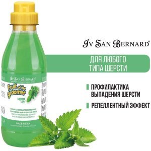 IV SAN BERNARD Fruit of the Grommer Mint Шампунь для любого типа шерсти с витамином В6