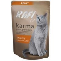 RAFI CAT для взрослых кошек с уткой, 100г