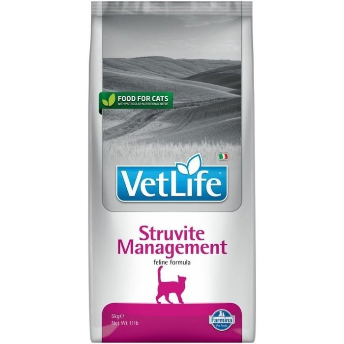 Farmina Vet Life Struvite Management диетическое питание для кошек при мочекаменной болезни