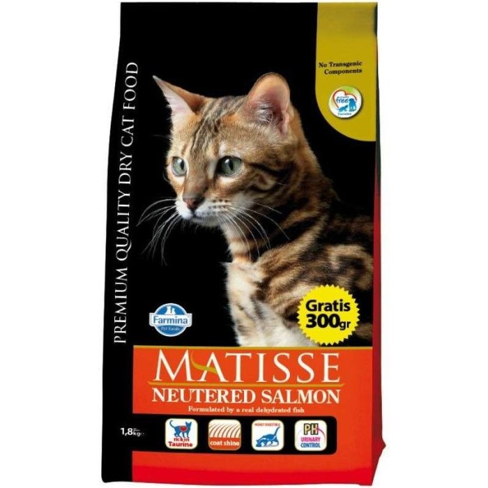 Farmina Matisse Neutered Salmon корм для стерилизованных кошек, Лосось