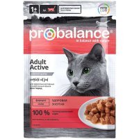 ProBalance Active паучи для энергичных, подвижных кошек, 85г
