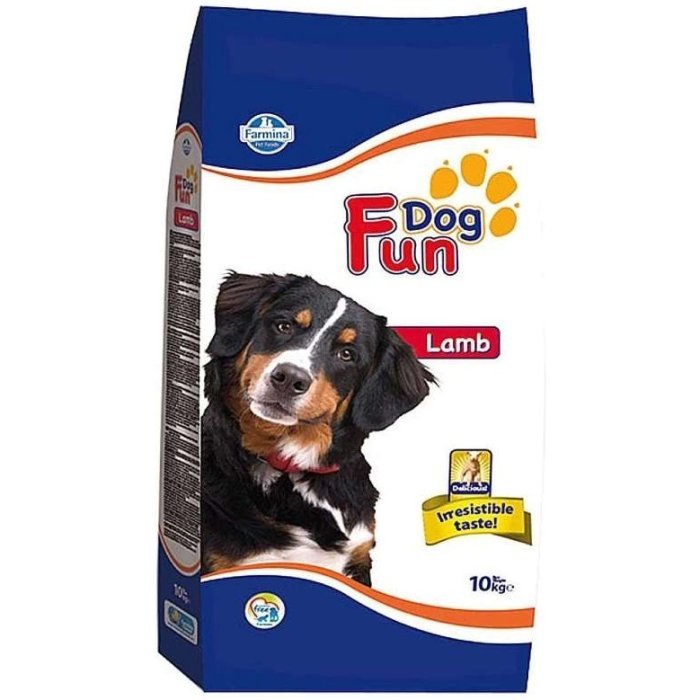 Farmina Fun Dog Adult для взрослых собак склонных к пищевой аллергии, Ягненок