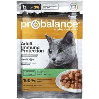 ProBalance Immuno Protection паучи для кошек, Поддержка иммунитета, Кролик, 85г