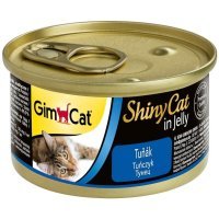 GimCat ShinyCat консервы для кошек из тунца 70 г