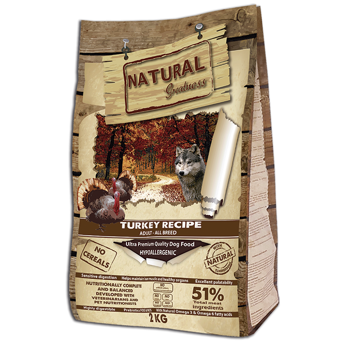 Natural Greatness Turkey Recipe сухой корм для собак