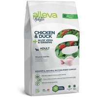 Alleva Holistic Adult Mini для собак мелких пород с курицей и уткой, Puppy & Junior Mini Chicken & Duck + Aloe vera & Ginseng
