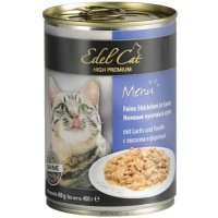 Edel Cat консервы для кошек, лосось и форель, 400 г