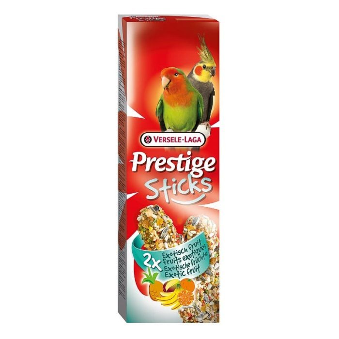 ​VERSELE-LAGA палочки для средних попугаев с экзотическими фруктами 2х70г.
