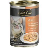 Edel Cat консервы для кошек, 3 вида мяса птицы, 400 г