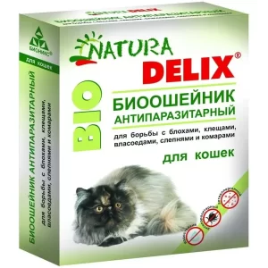 Delix Bio Ошейник антипаразитарный для кошек и котят