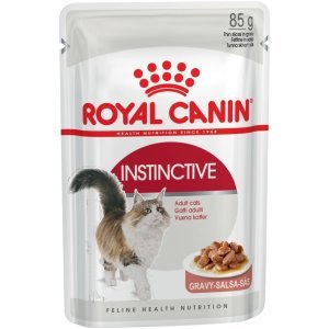 Royal Canin Instinctive кусочки в соусе для кошек 1-10 лет, 85г