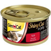 GimCat ShinyCat консервы для кошек из цыпленка 70 г