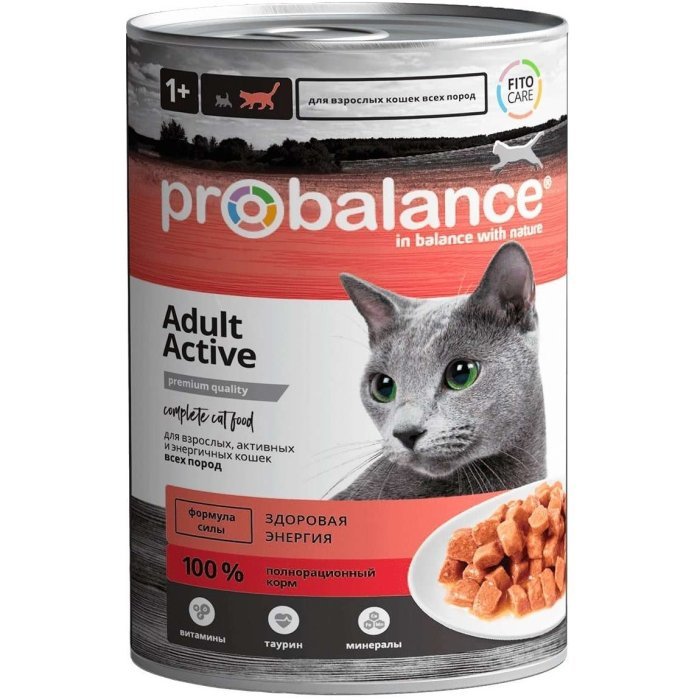 ProBalance Active Консервы для подвижных кошек, 415г