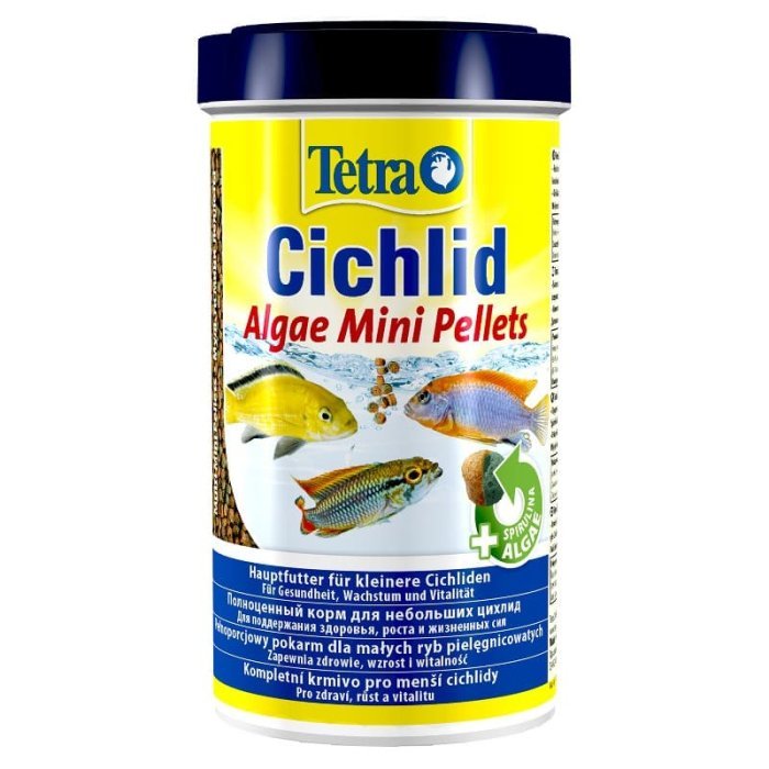 TetraCichlid Algae Mini корм для всех видов цихлид