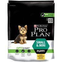 Pro Plan для щенков малых и карликовых пород с курицей и рисом, Puppy Small&Mini