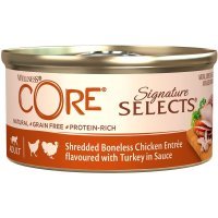 Core Signature Selects консервы из курицы с индейкой в виде фарша в соусе для кошек 79 г