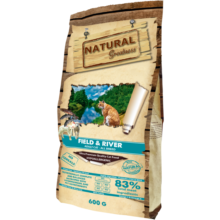 Natural Greatness Field and River Recipe сухой корм для кошек