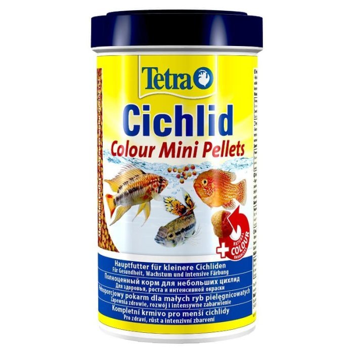 TetraCichlid Colour Mini корм для всех видов цихлид для улучшения окраса