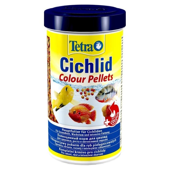 TetraCichlid Colour корм для всех видов цихлид для улучшения окраса