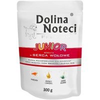 Dolina Noteci Premium Junior с говяжьим сердцем для щенков, пауч