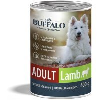 Mr. Buffalo Adult влажный корм для взрослых собак Ягнёнок 400г