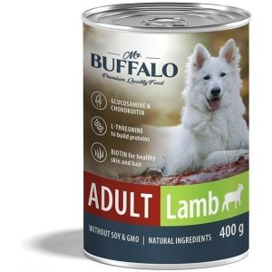 Mr. Buffalo Adult влажный корм для взрослых собак Ягнёнок 400г