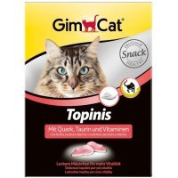 Gimcat Витамины для кошек Мышки с творогом и таурином 220 г