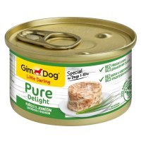GimDog Pure Delight консервы для собак из цыпленка с ягненком 85 г