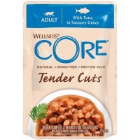 Core Tender Cuts паучи из тунца в виде нарезки в соусе для кошек 85 г