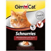 Gimcat Витамины для кошек Сердечки с курицей и таурином 420 г