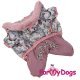 Комбинезон розовый для собак на девочек