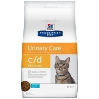 Hill's PD c/d Multicare Urinary Care для кошек при профилактике цистита и мочекаменной болезни, с рыбой