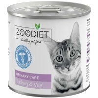 Zoodiet Urinary Care для кошек с заболеваниями мочевыводящих путей с Индейкой и Телятиной 240г