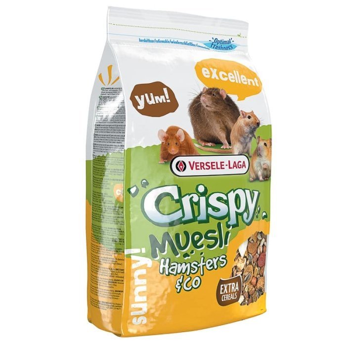 VERSELE-LAGA корм для хомяков и других грызунов Crispy Muesli Hamsters & Co