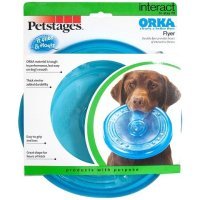 Petstages игрушка для собак "ОРКА летающая тарелка" 22 см