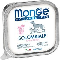 Monge Monoprotein Solo Maiale Паштет из свинины для собак