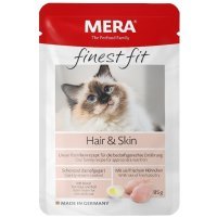 Mera Finest Fit Hair&Skin пауч для кошек, красивая кожа и шерсть 85г