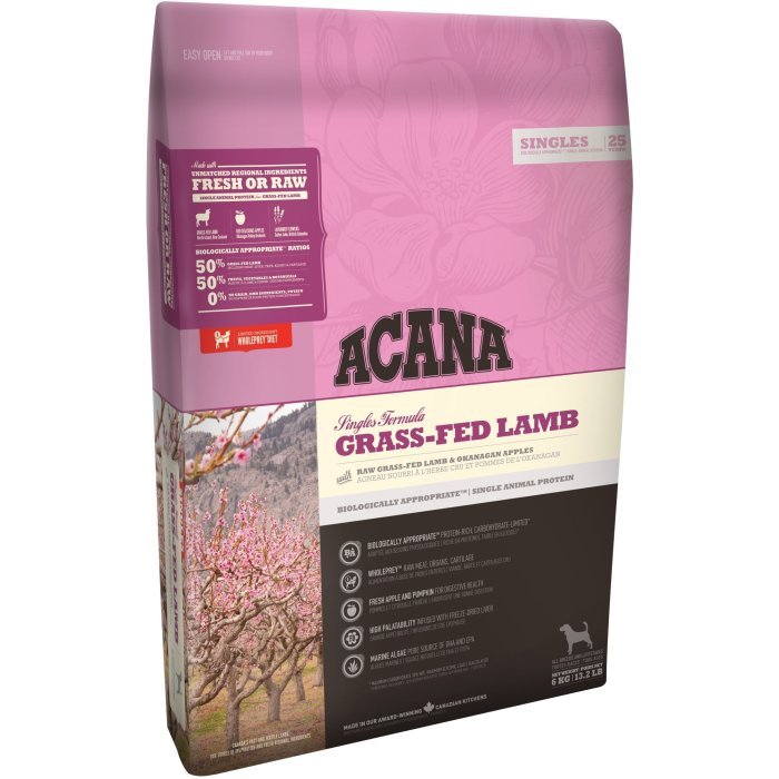 Acana Grass-Fed Lamb Для собак всех пород и возвратов (ягнёнок)