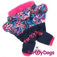 ForMyDogs Комбинезон розовый/фиолет для девочек