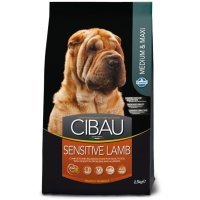 Farmina Cibau Sensitive Lamb Medium & Maxi для собак средних и крупных пород, ягнёнок
