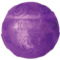 KONG игрушка для собак Squezz Crackle хрустящий мячик большой 7 см