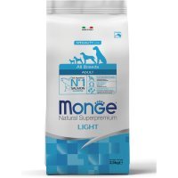 Monge Speciality Light Низкокалорийный с лососем и рисом для собак всех пород