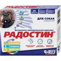Радостин Витаминно-минеральный комплекс для собак старше 6 лет, 90 таб.