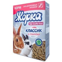 ЖОРКА High Quality Food КОРМ для декоративных кроликов КЛАССИК в гранулах