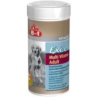 8in1 Excel Мультивитамины для взрослых собак 70 таб.