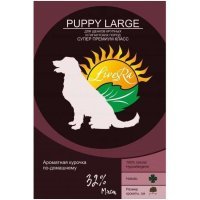 LiveRA Puppy Large корм для щенков крупных и гигантских пород