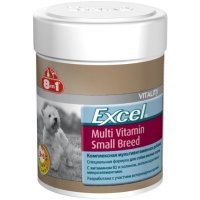 8in1 Excel Мультивитамины для взрослых собак мелких пород