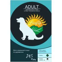 LiveRa Adult Полнорационный сухой корм для взрослых собак