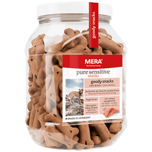 Mera Pure Sensitive Goody Snacs Lachs & Reis Лакомство для собак (лосось и рис), 600гр