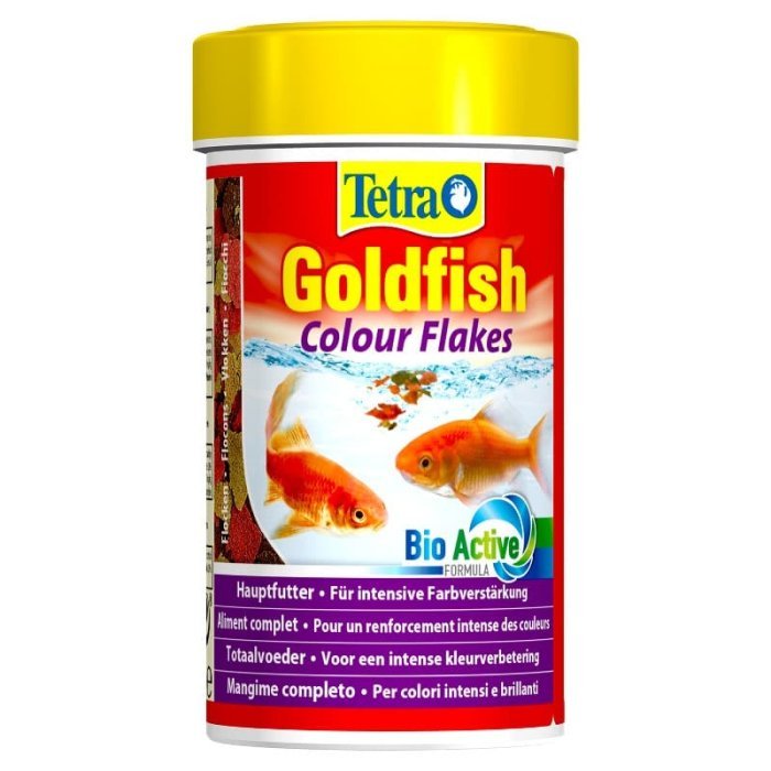 TetraGoldfish Colour корм в хлопьях для улучшения окраса золотых рыб